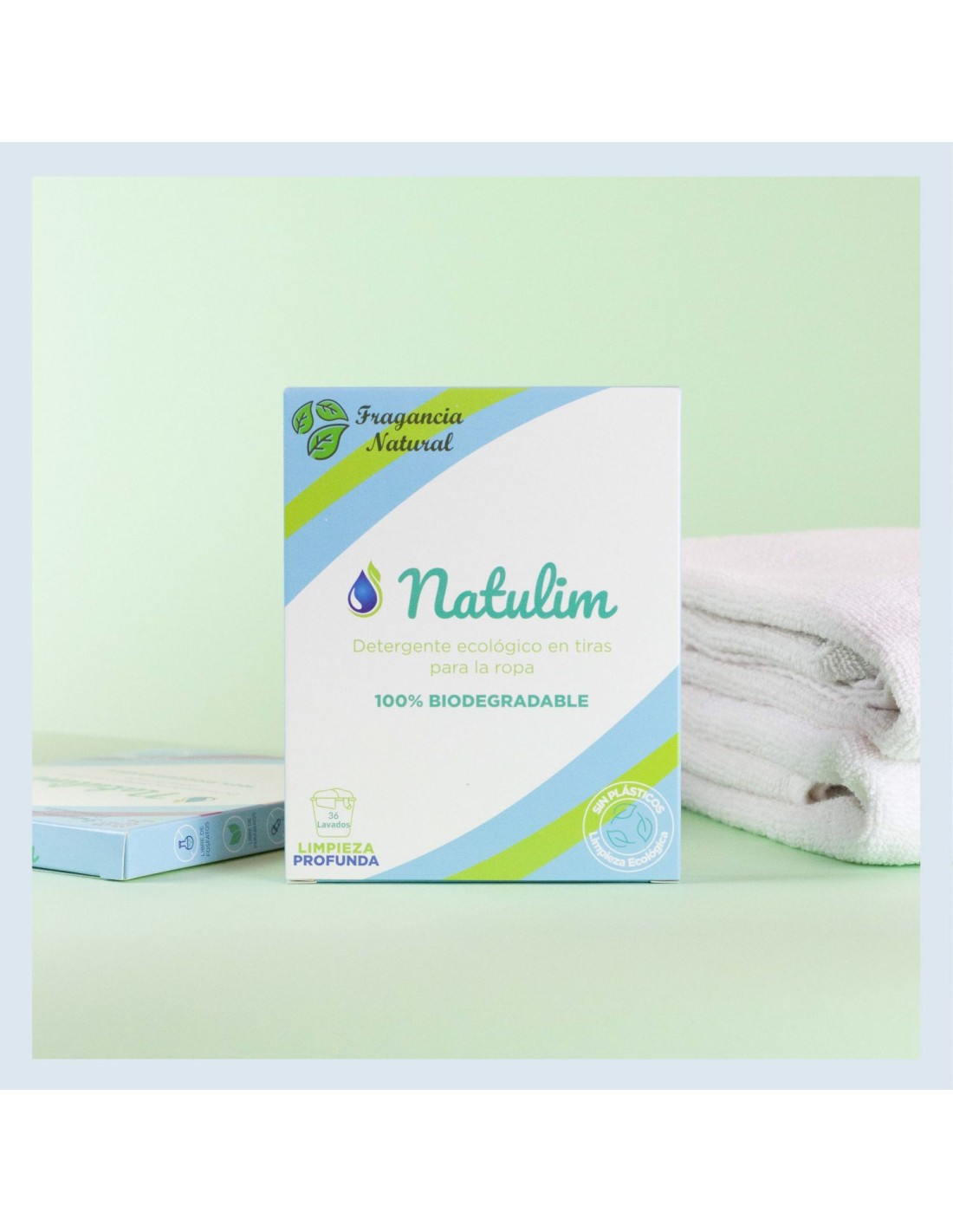 Natulim: Detergente en tiras aroma lavanda